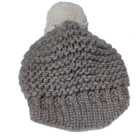 Italian Wool Acyrlic Bernie Knit Cap with Bill - Picture 2 of 4